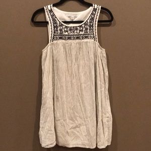 American Eagle black/off white sundress. Size XS.